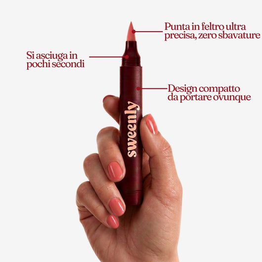 Coral Nail Pen