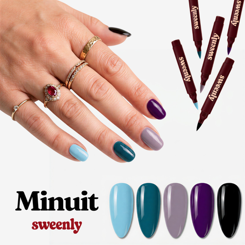Offerta Speciale - 5x Nail Pen Midnight Kit