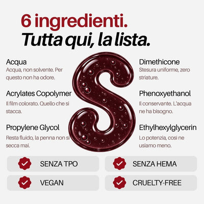 Chocolate Nail Pen : 6 ingredienti, tutta qui la lista
