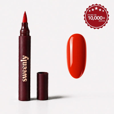 Poppy Nail Pen : penna e campione colore