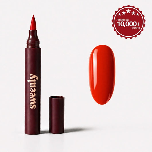 Poppy Nail Pen : penna e campione colore