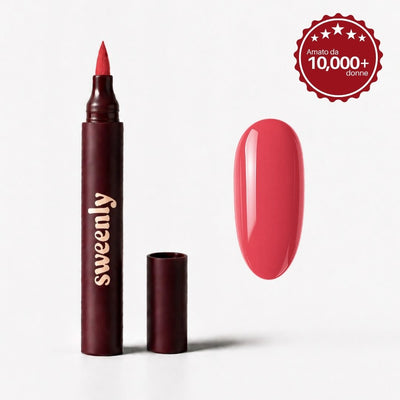 Coral Nail Pen : penna e campione colore