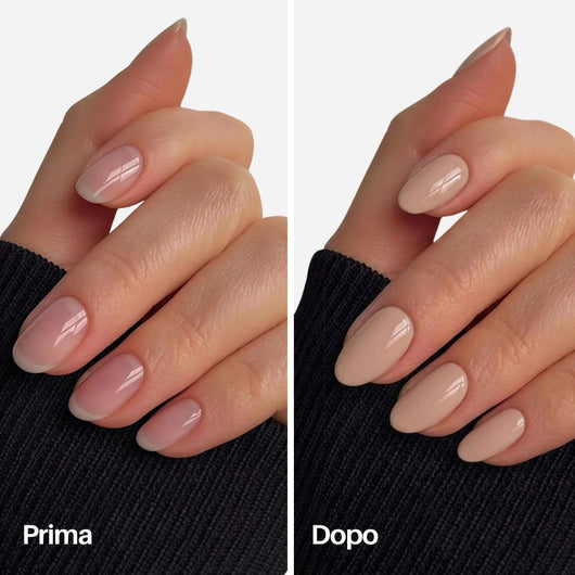 Cloud Nail Pen : prima / dopo sulle unghie