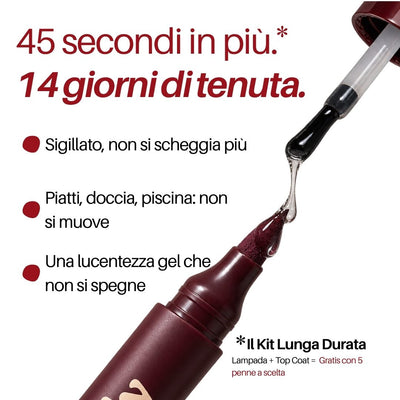 Pinky Nail Pen : 45 secondi in più, 14 giorni di tenuta
