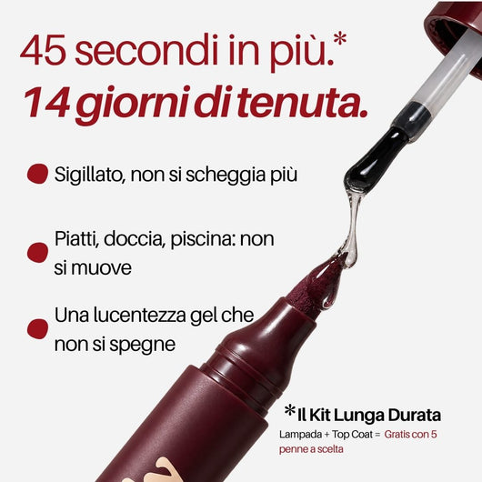 Ruby Nail Pen : 45 secondi in più, 14 giorni di tenuta