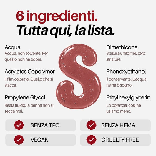 Vintage Nail Pen : 6 ingredienti, tutta qui la lista