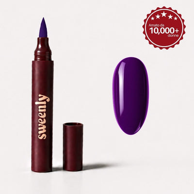 Violet Nail Pen : penna e campione colore